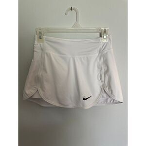 Nike Dri-FIT White Athletic‎ Sports Bra Moisture-Wicking Workout Top XS